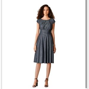 *SOLD* Eshakti chambray dress